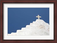 Framed Typical Whitewashed Architecture, Mykonos, Greece