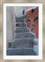 Framed Old Stairway, Oia, Santorini, Greece