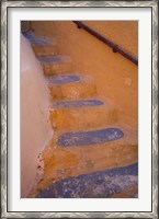 Framed Stairways Leading Up, Oia, Santorini, Greece