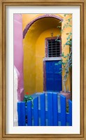 Framed Town of Oia, Santorini, Greece
