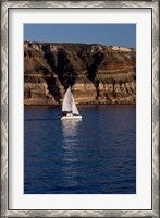 Framed Greece, Cyclades, Santorini, Sailing