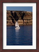 Framed Greece, Cyclades, Santorini, Sailing