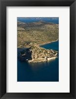 Framed Greece, Crete, Lasithi, Plaka: Spinalonga Island