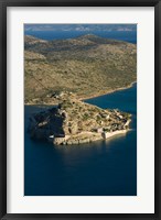 Framed Greece, Crete, Lasithi, Plaka: Spinalonga Island