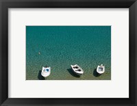 Framed Greece, Dodecanese, Rhodes, Lindos Harbor, Boats