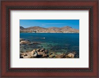 Framed Cape Tarsanas, Mykonos, Cyclades, Greece