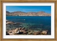 Framed Cape Tarsanas, Mykonos, Cyclades, Greece
