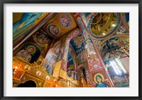 Framed Interior of church in Rethymnon, Crete, Greece