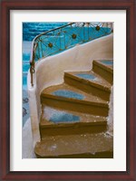 Framed Curved Stairway in Athens, Greece