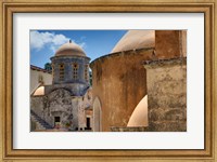 Framed Holy Trinity Monastery, Crete, Greece