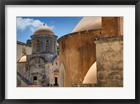Framed Holy Trinity Monastery, Crete, Greece