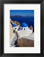 Framed Oia, Santorini, Greece