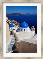Framed Oia, Santorini, Greece