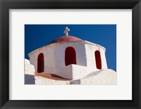 Framed One of Many Chapels, Mykonos, Greece