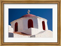 Framed One of Many Chapels, Mykonos, Greece