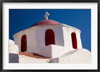 Framed One of Many Chapels, Mykonos, Greece