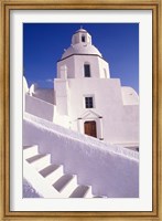 Framed White Architecture, Santorini, Greece