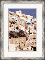 Framed Traditional Architecture on Santorini, Greece