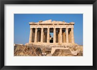 Framed Parthenon, Ancient Architecture, Acropolis, Athens, Greece