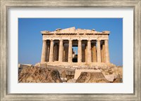 Framed Parthenon, Ancient Architecture, Acropolis, Athens, Greece