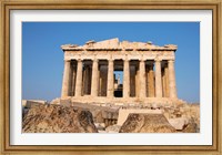 Framed Parthenon, Ancient Architecture, Acropolis, Athens, Greece