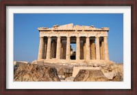 Framed Parthenon, Ancient Architecture, Acropolis, Athens, Greece