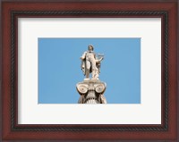 Framed Greek Mythology, Apollo Statue at Athens Academy, Greece