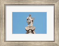 Framed Greek Mythology, Apollo Statue at Athens Academy, Greece