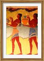 Framed Artwork in Heraklion Knossos Palace, Greece