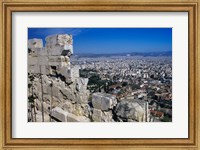 Framed View of Athens From Acropolis, Greece