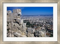 Framed View of Athens From Acropolis, Greece