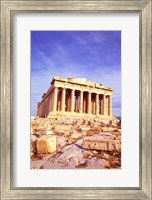 Framed Parthenon on Acropolis, Athens, Greece