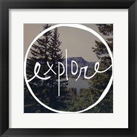 Framed Explore Oregon