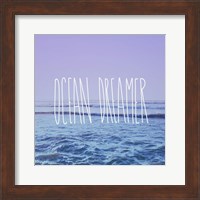 Framed Ocean Dreamer
