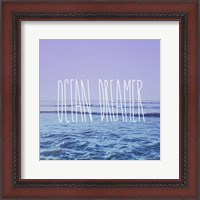 Framed Ocean Dreamer