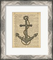 Framed Nautical Series - Anchor