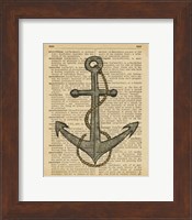 Framed Nautical Series - Anchor