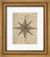 Framed Nautical Series - Nautical Star