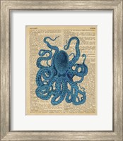 Framed Vintage Octopus