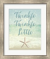 Framed Twinkle Twinkle Little Star(fish)