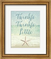 Framed Twinkle Twinkle Little Star(fish)