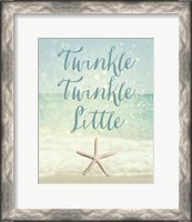 Framed Twinkle Twinkle Little Star(fish)