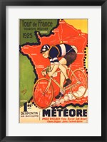 Framed Tour de France 1925