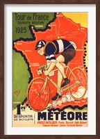 Framed Tour de France 1925