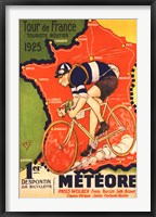 Framed Tour de France 1925