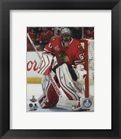 Framed Corey Crawford Game 6 of the 2015 Stanley Cup Finals