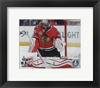 Framed Corey Crawford Game 3 of the 2015 Stanley Cup Finals
