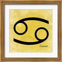 Framed Cancer - Yellow