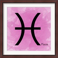 Framed Pisces - Pink