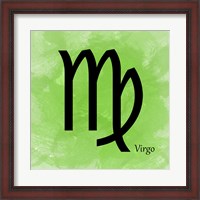 Framed Virgo - Green